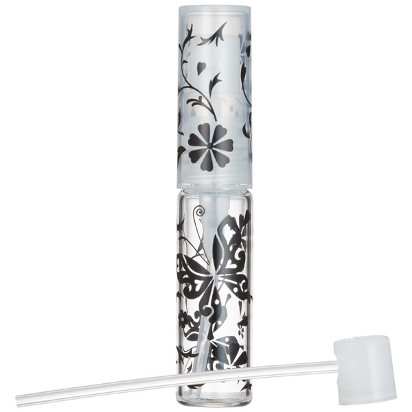 50138 [yamadaatomaiza-] gurasuatomaiza- Plastic Pump Pattern Butterfly Black