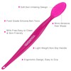 Lip Scrub Brush,Double-Sided Silicone Exfoliating Lip Brush Tool for Smoother