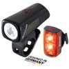 Sigma Buster 400 TR.RL 80 LED USB Headlight Set, Black,
