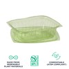 ECO PRODUCTS Compostable 24oz Rectangular Deli Containers With Lids, Pack