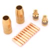14Pcs Set Welding Set Nozzle Contact Tip Mig Parts Fit