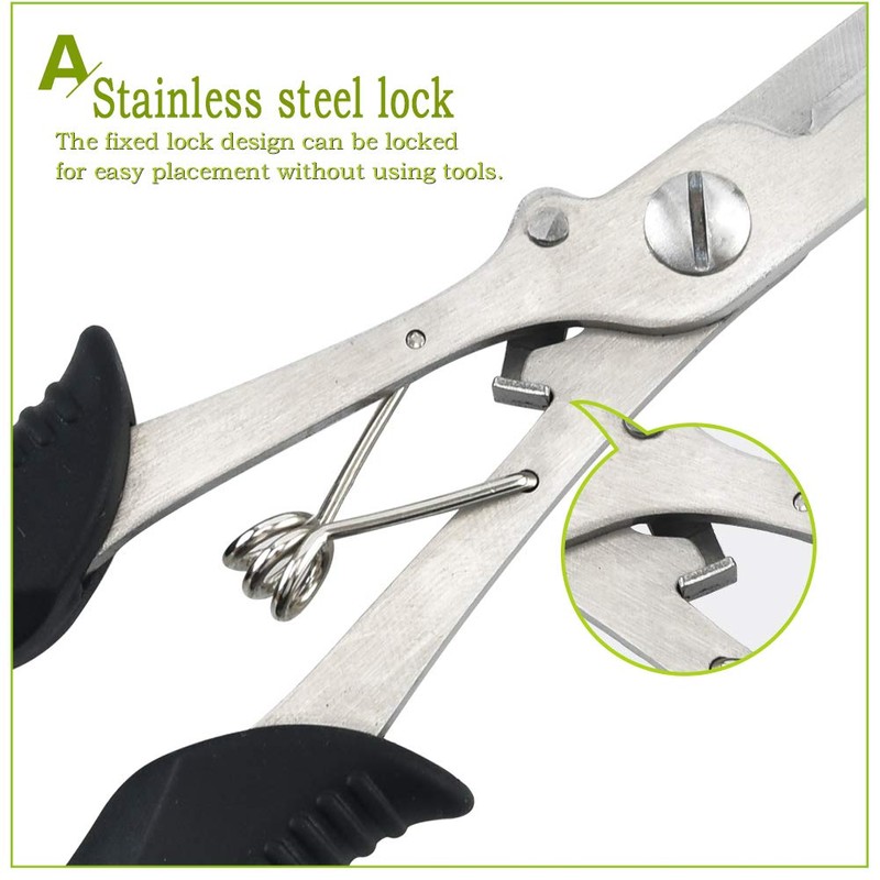 MILLION SOURCE Stainless Steel Fishing Pliers Tool 8 Inch Fishing