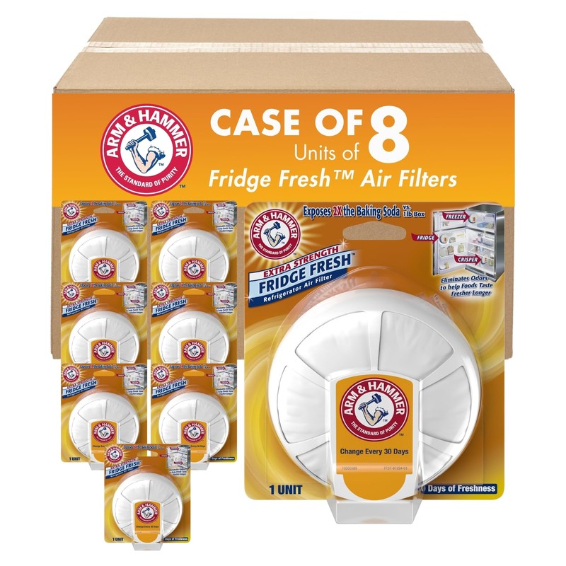 Arm & Hammer Fridge Fresh Air Filter, Professional, 1ct (Pack