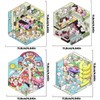 4 Sets DIY 3D Fun Mini House Scene Stickers with