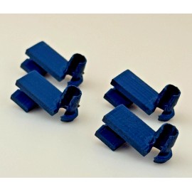 Jeep Door Lock clip for Jeep TJ, XJ, ZJ, JK Dodge, Chrysler(4 Pack) Upgraded Strength