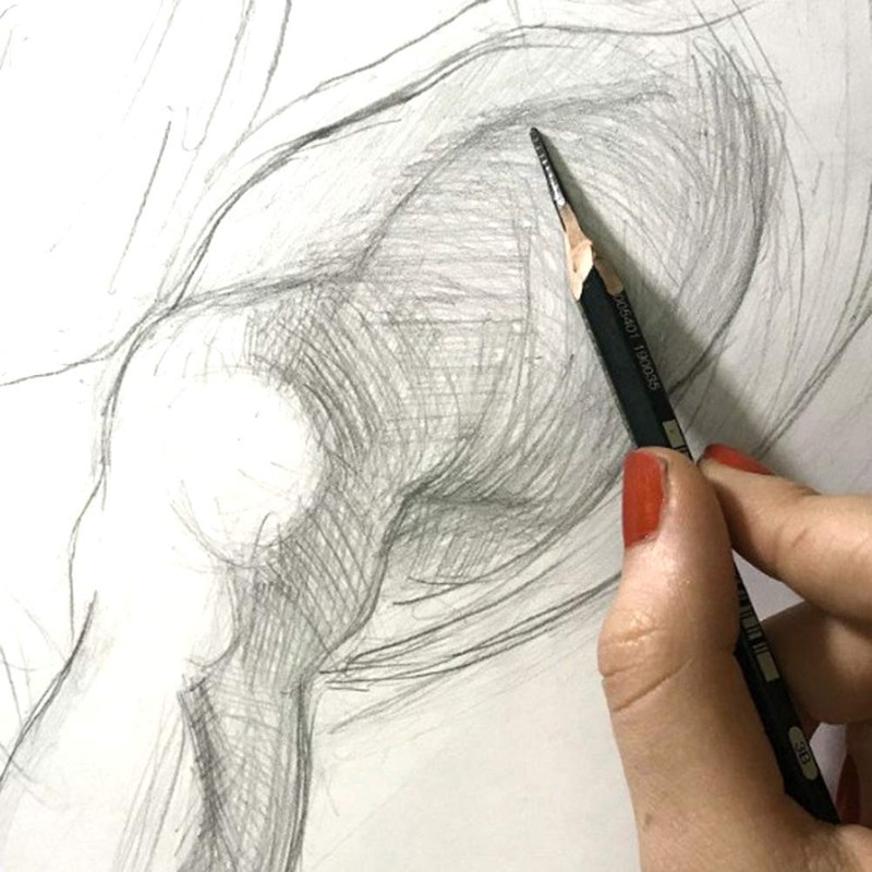 Garosa Sketching Pencil Set Drawing Sketch Pencil 8B, 7B, 6B,