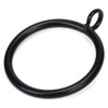 36 Pcs 1.5-Inch Inner Diameter Curtain Rings with Eyelets,Fits Up