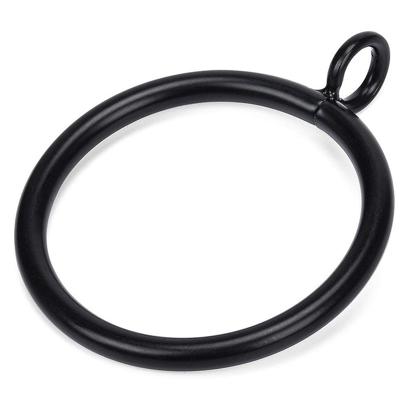 36 Pcs 1.5-Inch Inner Diameter Curtain Rings with Eyelets,Fits Up