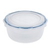 LocknLock Easy Essentials Food Storage lids/Airtight containers/Stackable, BPA Free, 6