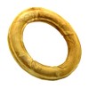 Dog Life Pressed Rings Rawhide, 6-Inch, 5-Count