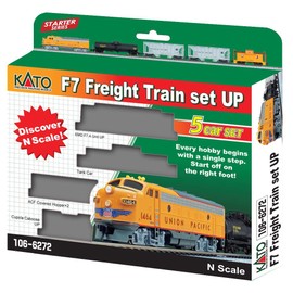 N F7 Freight Train Set Union Pacific 5-Unit Set