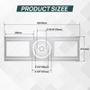 24 Pack New Construction Mounting Plate for 3/4/6 inch LED