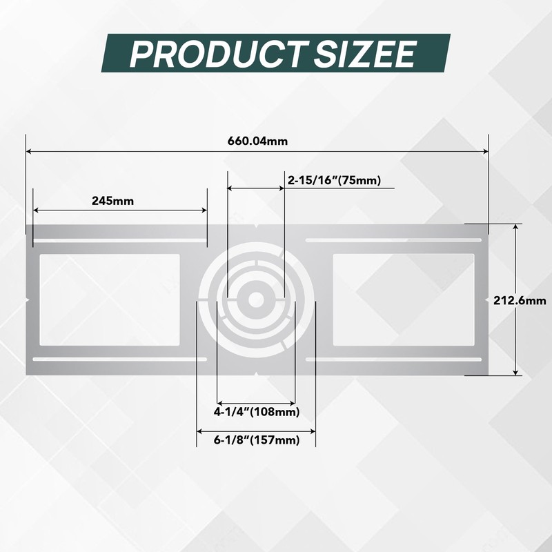 24 Pack New Construction Mounting Plate for 3/4/6 inch LED