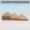 Pottery Mouth Opener Tool - Stainless Steel & Wood Pottery