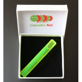 Replacement Level Glass Vial, Spirit Bubble Level, no nib, Accurate, Green, 70mm x 11mm, 2-3/4" x 7/16"