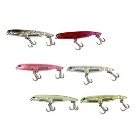 Azzuro Lure, Meberling Plug, Membo 47S, Slim, 1.9 inches (47 mm), Kishiichi Pink Silver Glitter, Rockfish, Light Game, Meberling, Sea Fishing,