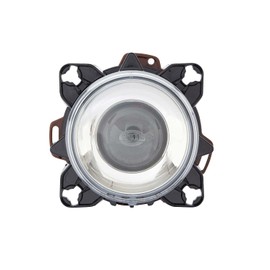 HELLA 1BL 008 193-011 DE/Halogen-Insert, headlight - 90mm Essential - 24V - Round - Fitting - Lens Colour: Crystal clear - left/right