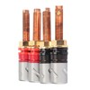 4pc Speaker Banana Plugs Connector Professional 4mm Pure Copper Heavy