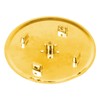 SPARES2GO 110mm Luxury Plug Cover for Shower Trap with 90mm