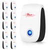 10Pack 2025 Ultrasonic Pest Repeller Electronic Mouse Repellent Ultrasonic Plug