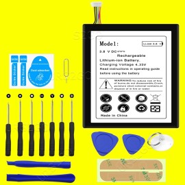 For LG Lithium 5300mAh Rechargeable Battery + Screwdriver Tool For LG G Pad F 8.3,V496