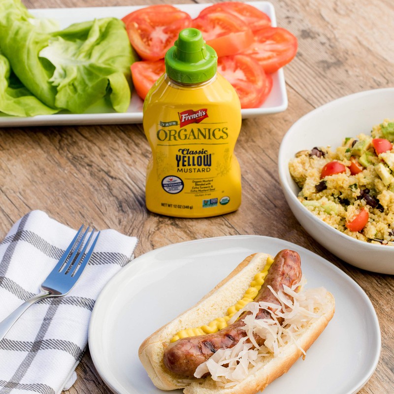 French's, Organic Classic Yellow Mustard, 325ml