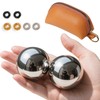 Roadtofree Baoding Balls 2.1 Inch Stainless Steel Meditation Balls, Hand