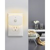 OQIMAX Night Light Socket with Motion Sensor and Twilight Sensor,
