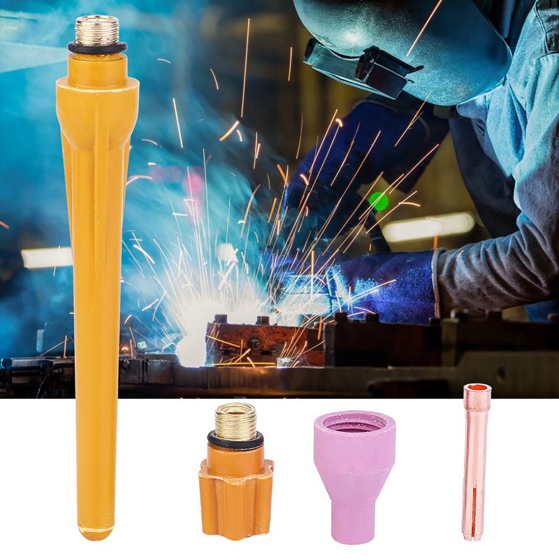 20pcs QQ150 TIG Welding Torch Consumables Ceramic Nozzle Collet Long