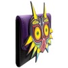 Legend of Link Zelda Majora's Iconic Mask Emblem Purse Clutch