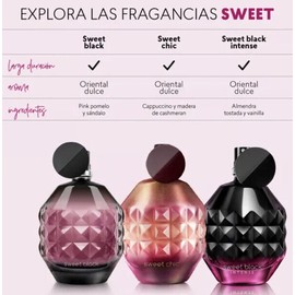 Cyzone Sweet Black, Sweet Black Intense & Sweet Chic by Cyzone 1.7oz Each All 3!