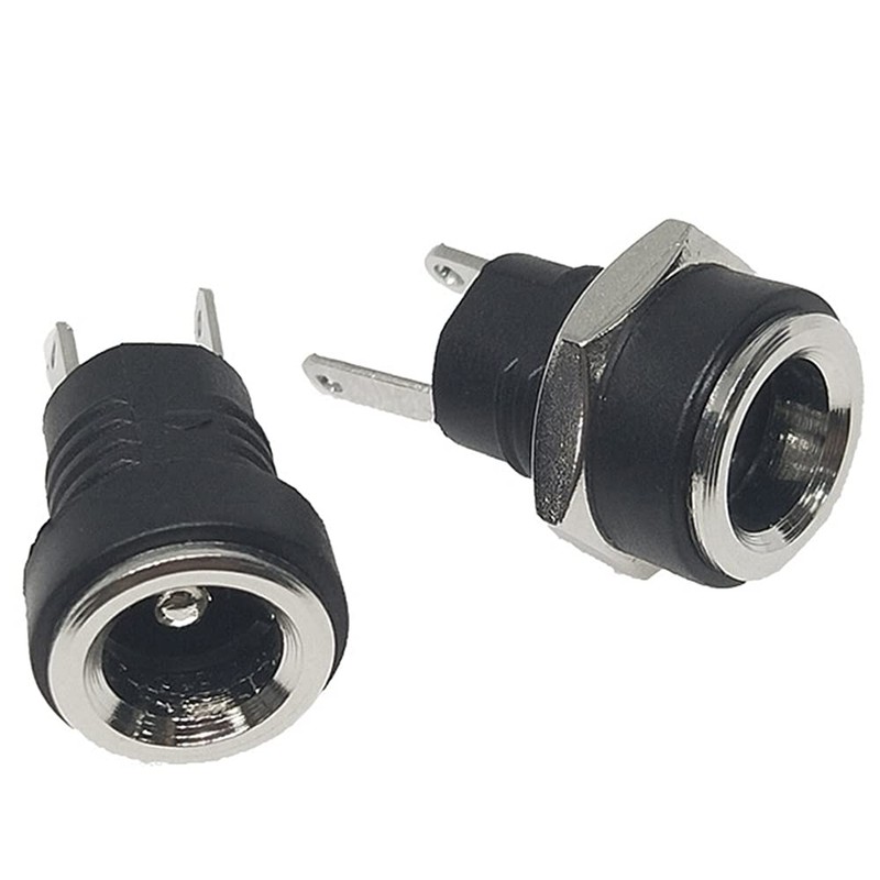 Samcos DC Power Jack Socket 0.2 x 0.08 inch (5.5