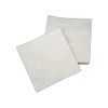 Square Paper Napkins, White Disposable Napkin, Cocktail and Cleaning Surfaces