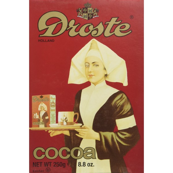 Droste Cocoa Powder Dutch Style Cocoa for Baking Desserts and More, 8.8 Ounce (Pack of 3)