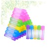 Vaguelly 100pcs Lip Balm Tubes Empty Lipstick Containers for DIY