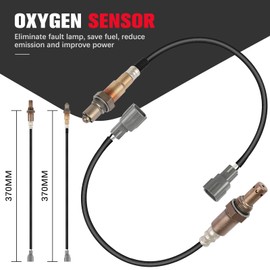 QIJIAUTO O2 Oxygen Sensor Compatible for Toyota Tacoma 2005-2011 2.7L, Upstream & Downstream, 2-PC Set, Replace# 8946704010, 8946733130