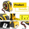 2 Pack Tape Measure, Measuring Tape, Tape Measure 25 ft,