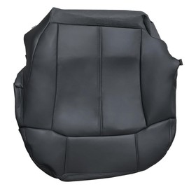 Lskioer Graphite Dark Gray Driver Bottom Replacement Leather Seat Cover Fits for Chevy Silverado Tahoe Suburban GMC Sierra Yukon 1999-2002, Car Interior Accessories