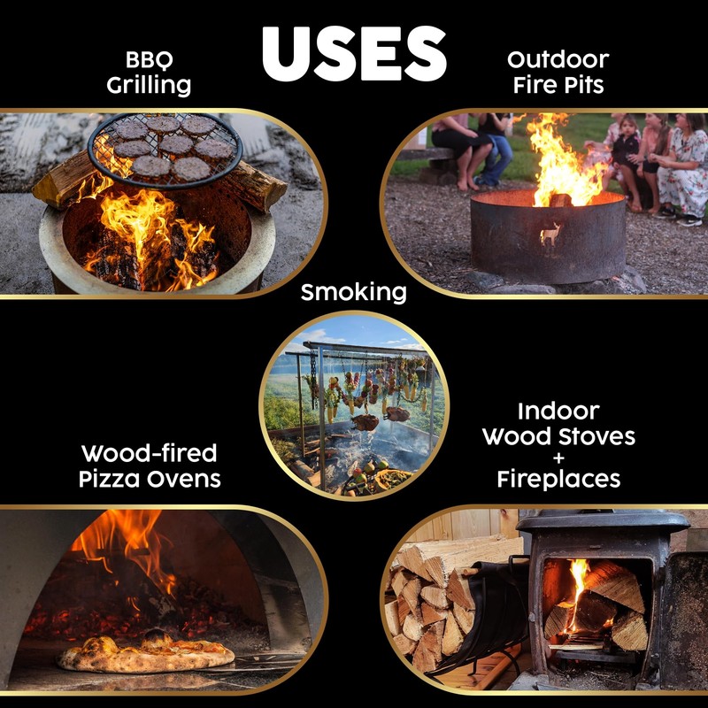 Firewood Central Kiln-Dried PA Mixed Blend – 16” Splits (Approx.