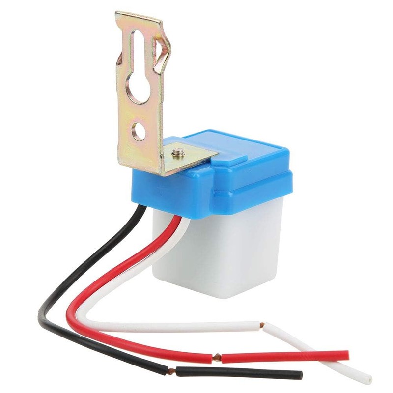 Street Light Switch Automatic Sensor 2Pcs for Factories Gardens 24V