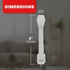 Amazing Drapery Hardware Spring Loaded Cord Tensioner for Cord Loops