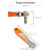 Amrocky Phillips Magnetic Screwdriver, 1/4" Mini Ratchet Wrench for Tight