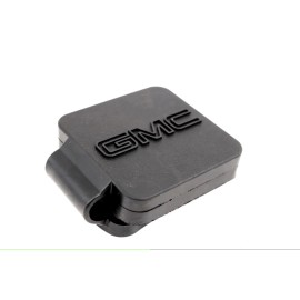 General Motors 2015-2022 GMC Canyon 2" Hitch Receiver Cover 23287549 Black w/ GMC Logo OEM GM