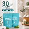 30 Pack Shower Steamers Aromatherapy, Eucalyptus Mint Shower Bombs for