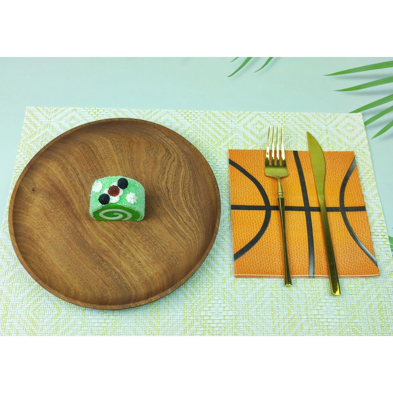 48Pcs Basketball Paper Napkins, 6.5in