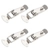 sourcing map Spring Loaded Toggle Latches, 72mm Length Iron Hasps