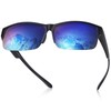 TINHAO Polarized Fit Over Sunglasses Unisex Wear Over Glasses Sunglasses