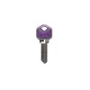 JMA KWI-1 CM U Key Blank, KW1 Colormatic Grape (5-Pack)