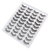 Parriparri 6D False Eyelashes Fluffy Dramatic 20 Pairs Natural Eyelashes