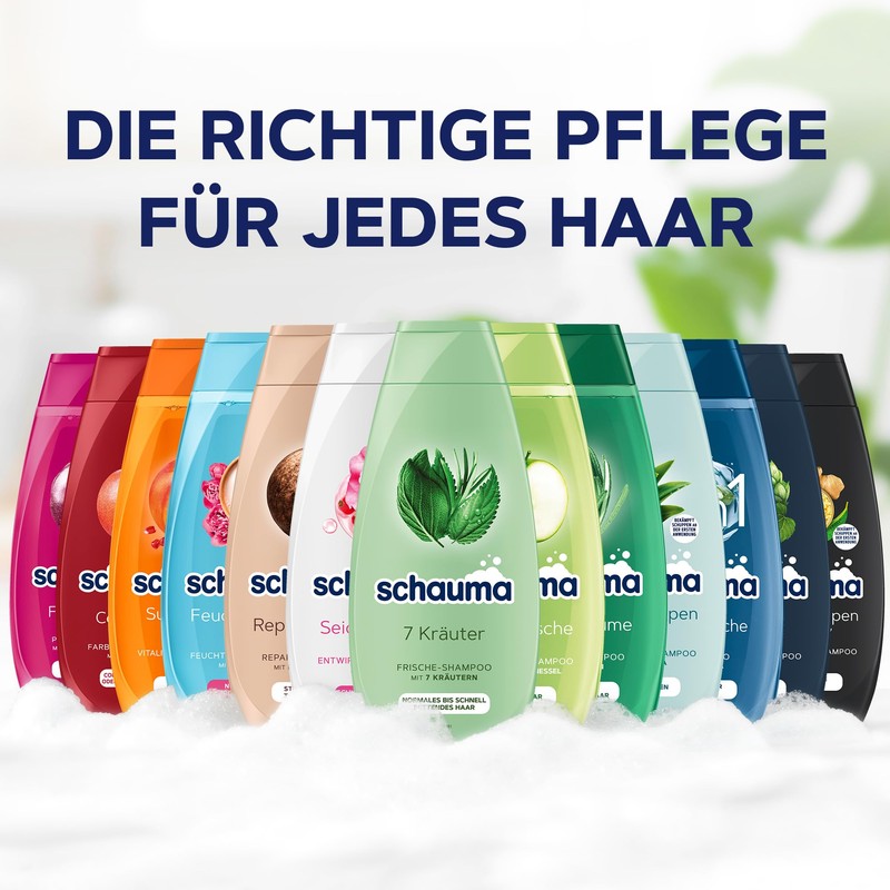Schauma Anti-Dandruff Shampoo Intensive (400 ml), Hair Shampoo Soothes The